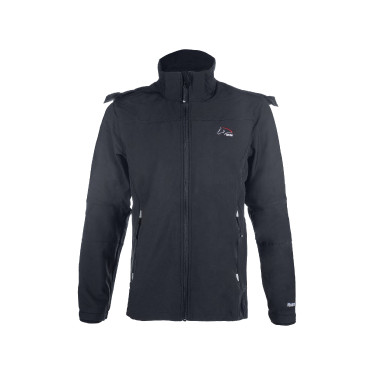Giacca softshell Team HKM uomo Nero