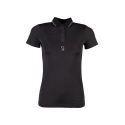 Polo Laura Garrelli Limone maniche corte donna Nero