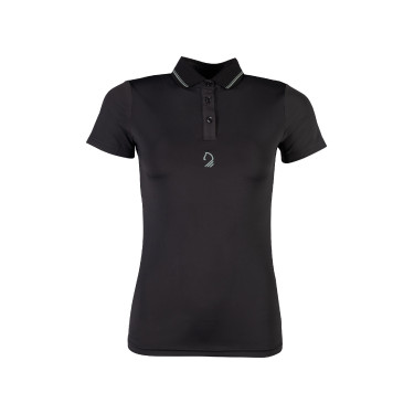 Polo Laura Garrelli Limone maniche corte donna Nero