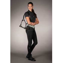 Polo Laura Garrelli Limone maniche corte donna Nero