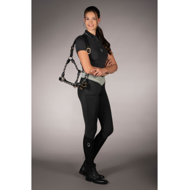Polo Laura Garrelli Limone maniche corte donna Nero
