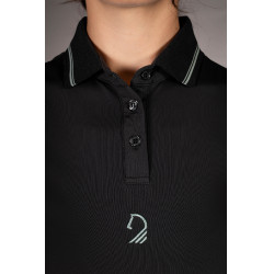 Polo Laura Garrelli Limone maniche corte donna Nero