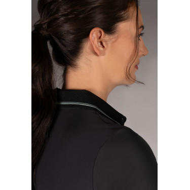 Polo Laura Garrelli Limone maniche corte donna Nero