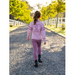 Polo da rugby LeMieux Mini Robbie Malva Viola