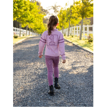 Polo da rugby LeMieux Mini Robbie Malva Viola