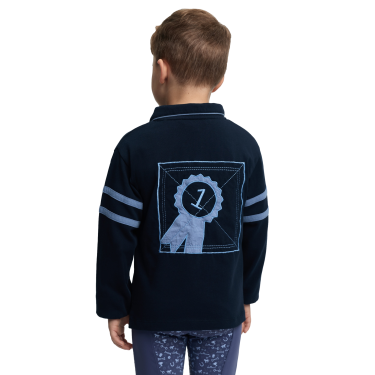 Polo da rugby LeMieux Mini Robbie Marina Blu marino