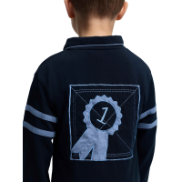 Polo da rugby LeMieux Mini Robbie Marina Blu marino