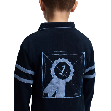 Polo da rugby LeMieux Mini Robbie Marina Blu marino