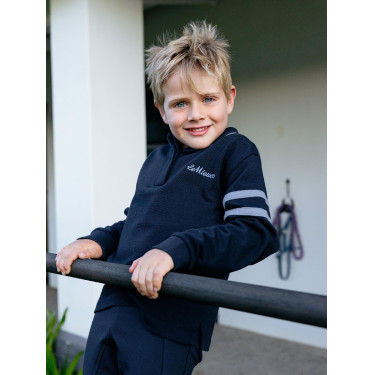 Polo da rugby LeMieux Mini Robbie Marina Blu marino