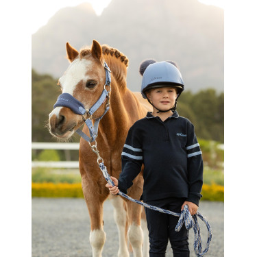 Polo da rugby LeMieux Mini Robbie Marina Blu marino