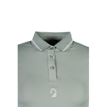 Polo Laura Garrelli Limone maniche corte donna Salvia Verde