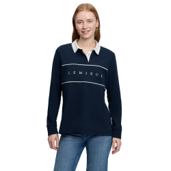 Polo da rugby LeMieux Rochelle donna Marina Blu marino