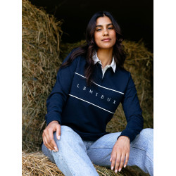 Polo da rugby LeMieux Rochelle donna Marina Blu marino