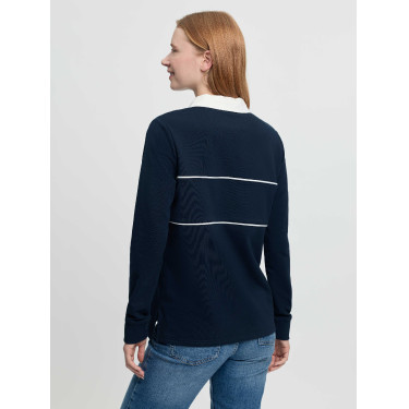 Polo da rugby LeMieux Rochelle donna Marina Blu marino