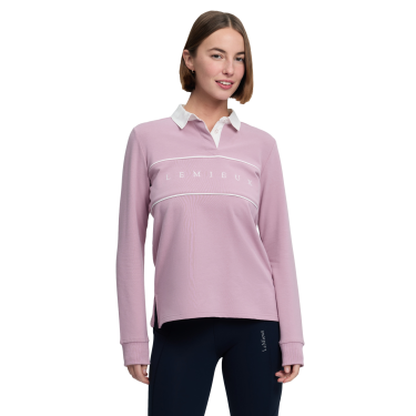 Polo da rugby LeMieux Rochelle donna Fondant Rosa