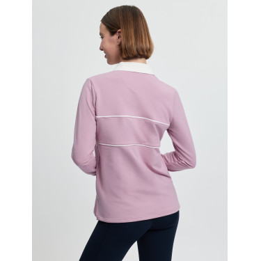 Polo da rugby LeMieux Rochelle donna Fondant Rosa