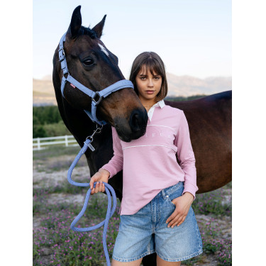 Polo da rugby LeMieux Rochelle donna Fondant Rosa
