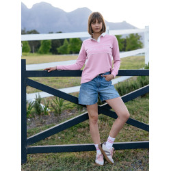 Polo da rugby LeMieux Rochelle donna Fondant Rosa