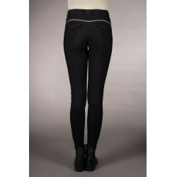 Pantaloni donna Lauria Garrelli Limone con fond grip in silicone Nero