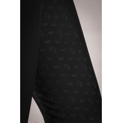 Pantaloni donna Lauria Garrelli Limone con fond grip in silicone Nero