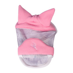 Maschera anti-mosche HKM con parte nasale Hobby Horse Rosa