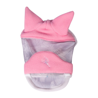 Maschera anti-mosche HKM con parte nasale Hobby Horse Rosa