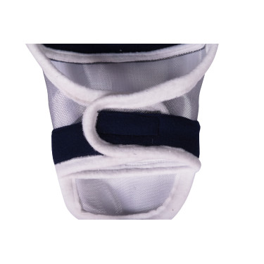 Maschera anti-mosche HKM con parte nasale Hobby Horse Blu