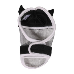 Maschera anti-mosche HKM con parte nasale Hobby Horse Nero
