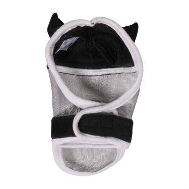 Maschera anti-mosche HKM con parte nasale Hobby Horse Nero