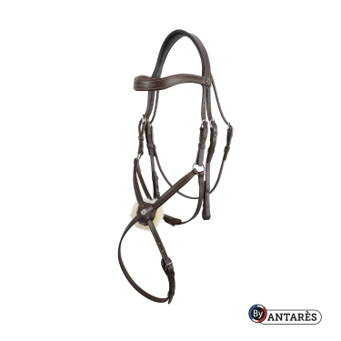 Briglia Signature by Antares con capezzina combinata Marrone