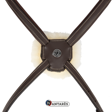 Briglia Signature by Antares con capezzina combinata Marrone