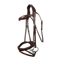 Briglia Signature sport by Antares con museruola combinata Marrone