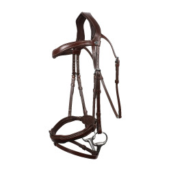 Briglia Signature sport by Antares con museruola combinata Marrone