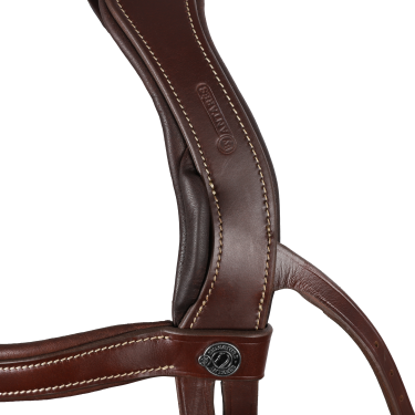 Briglia Signature sport by Antares con museruola combinata Marrone