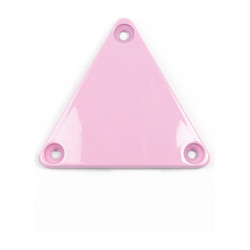 Triangolo posteriore per casco Antares collezione Rosa lucida pallida
