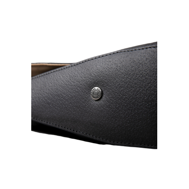 Borsetta a tracolla Antares in pelle Milano Nero