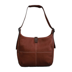 Borsa Antares Paris piccolo formato Nocciola Marrone