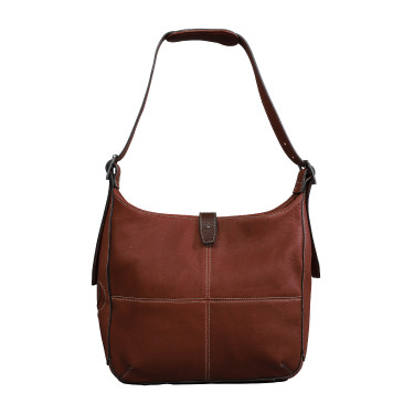 Borsa Antares Paris piccolo formato Nocciola Marrone