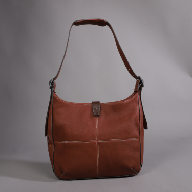 Borsa Antares Paris piccolo formato Nocciola Marrone