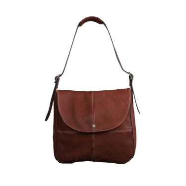 Borsa Antares Milano formato piccolo Nocciola Marrone