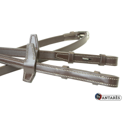 Redini Signature by Antares in gomma 16 mm con 7 fermagli Marrone