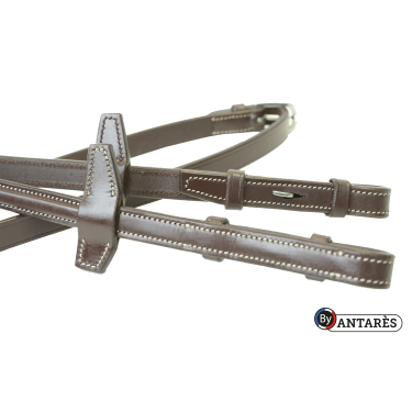 Redini Signature by Antares in gomma 16 mm con 7 fermagli Marrone