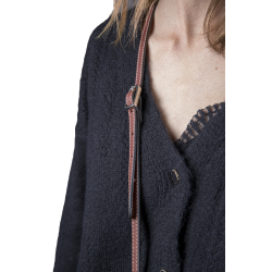 Pochette verticale Antares Lisbona Nocciola Marrone
