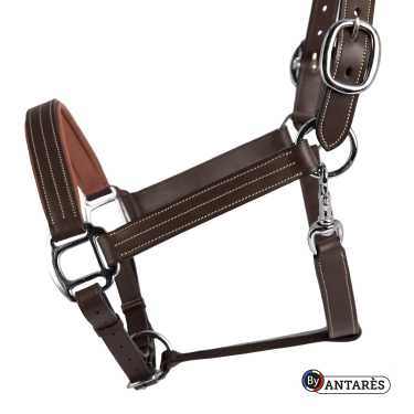 Capezzina in cuoio Signature by Antares anatomica Marrone