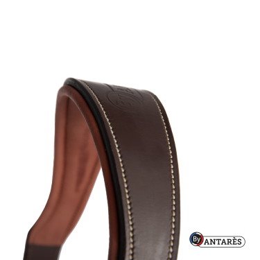 Capezzina in cuoio Signature by Antares anatomica Marrone