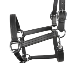 Capezzina in cuoio Signature by Antares anatomica Nero