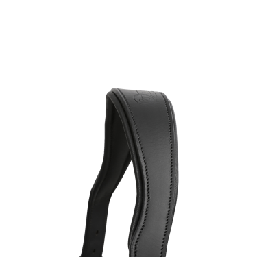 Capezzina in cuoio Signature by Antares anatomica Nero