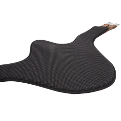 Fodera per bavetta lunga Antares in schiuma a memoria di forma Nero