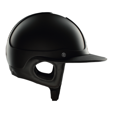 Casco Antares Precision Galaxy visiera Eclipse Nero / nero / cromo / nero