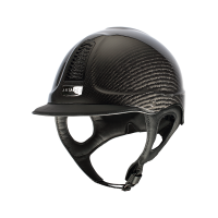Casco Antares Precision Carbonio visiera standard Nero / nero / cromo / nero